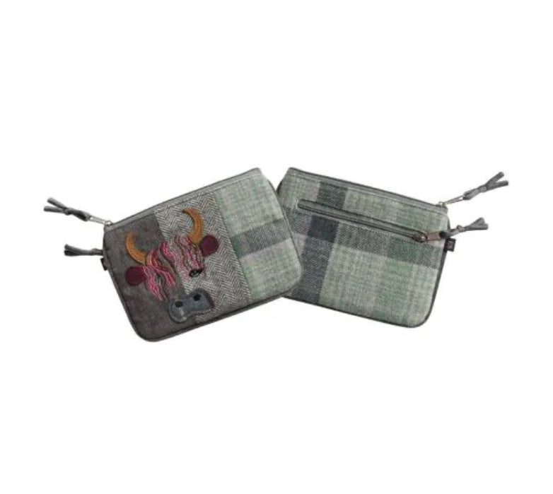 Appliqué Cow Juliet Purse