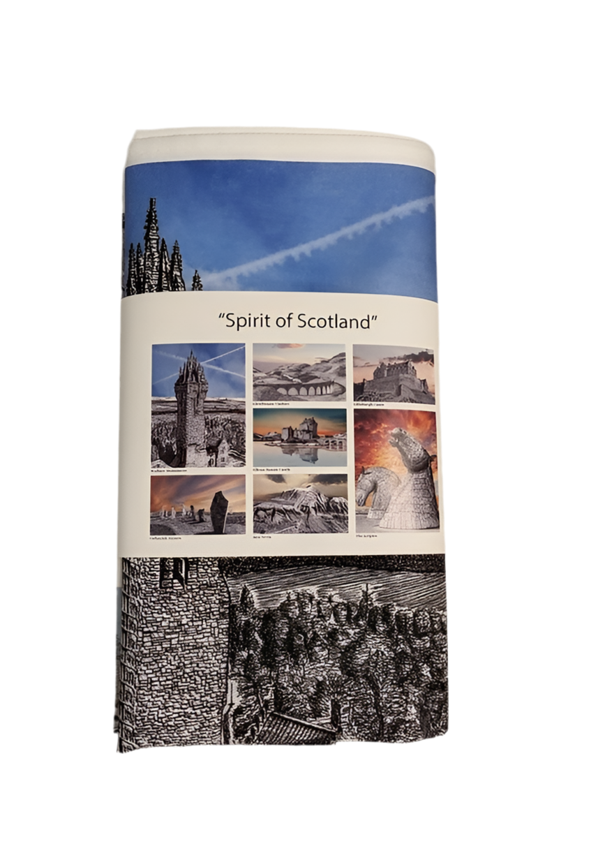 Spirit of Scotland Tea towel