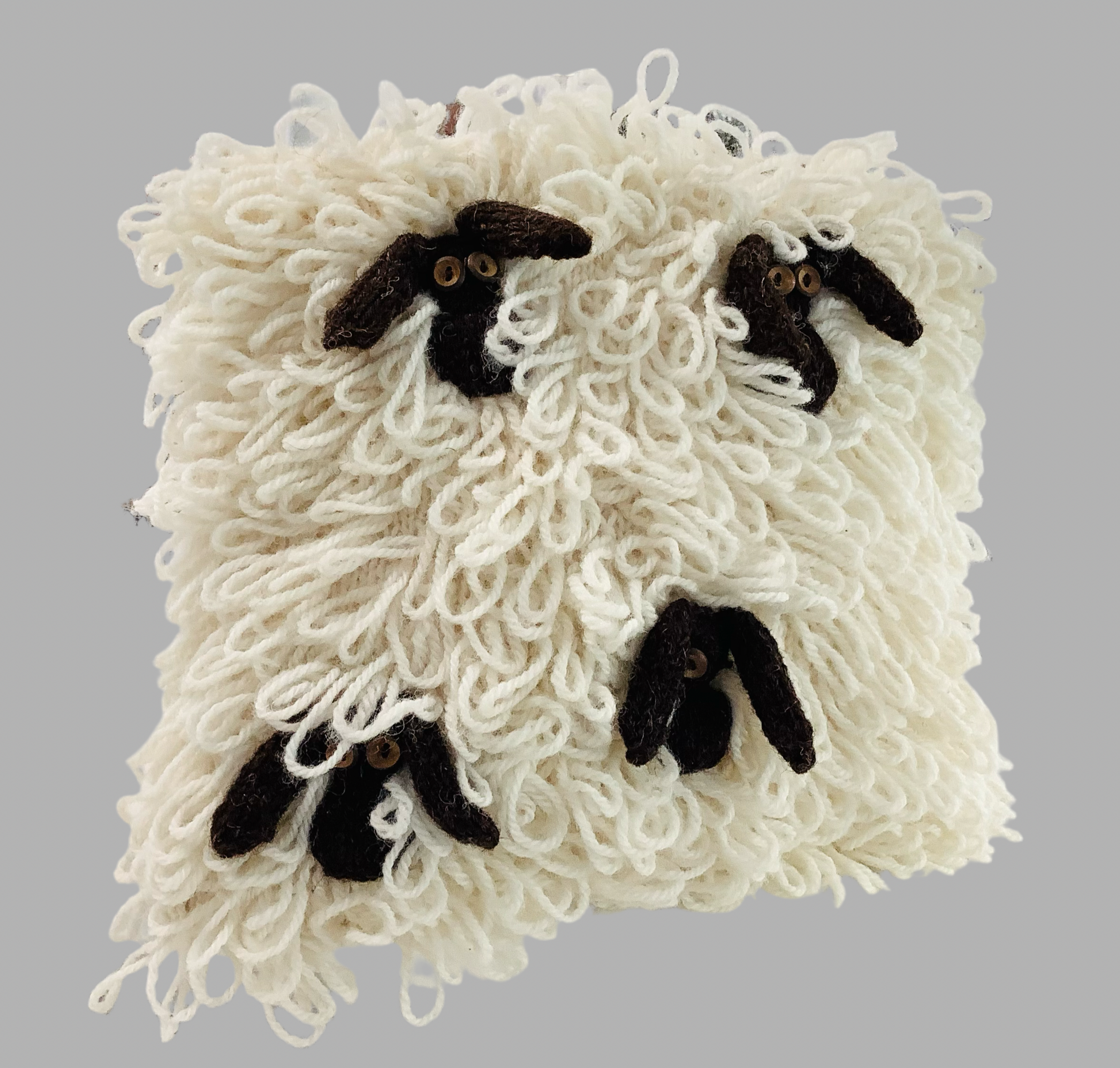 Little Sheep In A Field Cushion Cover Kit