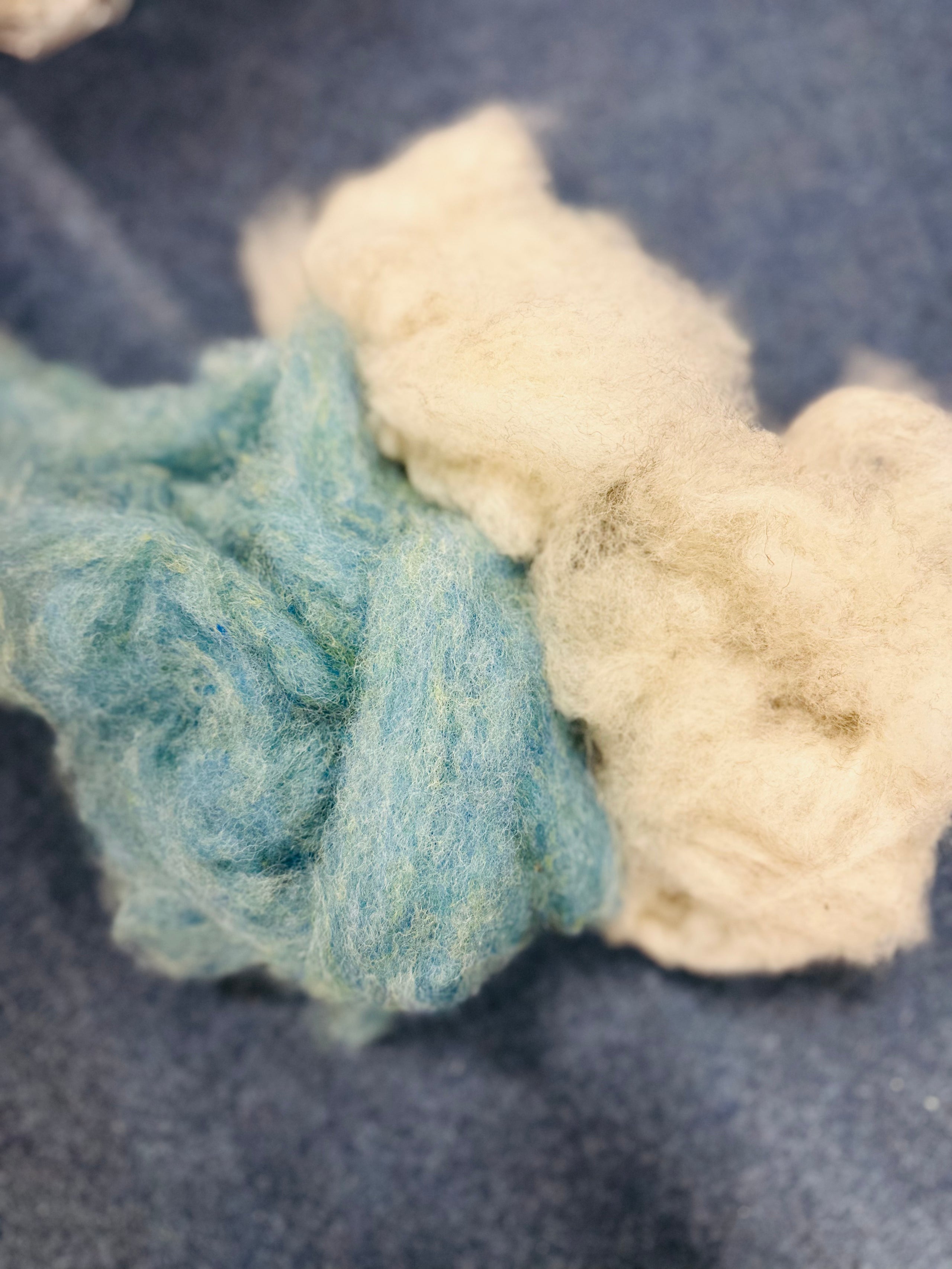 Carded Fleece - Various Colours - 100g approx