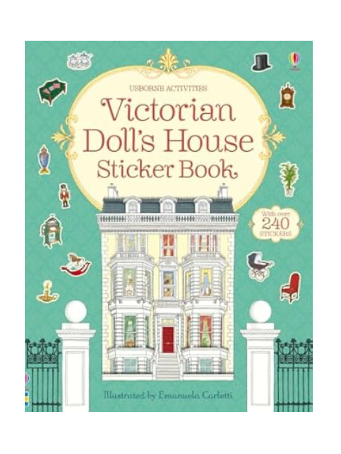 Book Victorian Doll's House Sticker