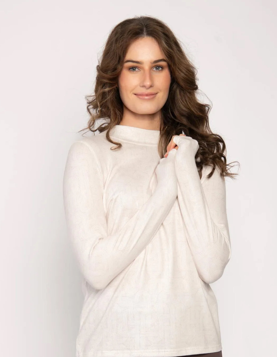 Printed Long Sleeve Top 28095-054