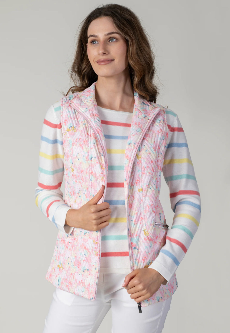 Jessica Graaf Printed Gilet