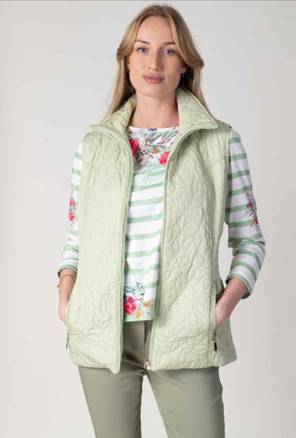 Jessica Graaf 29GISH Gilet Sage
