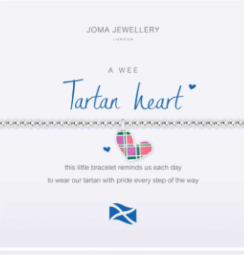 Joma Scottish A Little- A Wee Tartan Heart