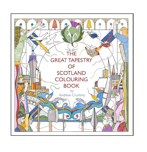 Book The Great Tapestry Of Scotland Colouring