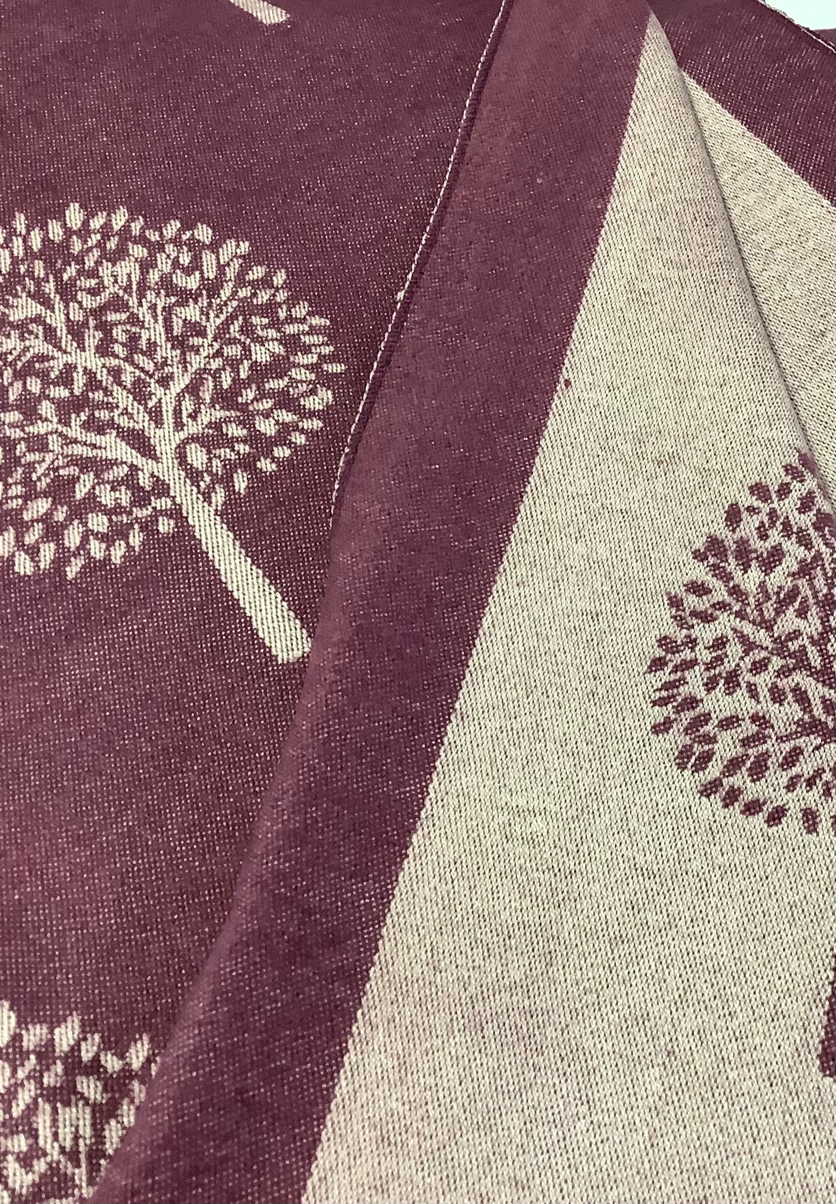 Mulberry Tree Reversible Wrap/Scarf