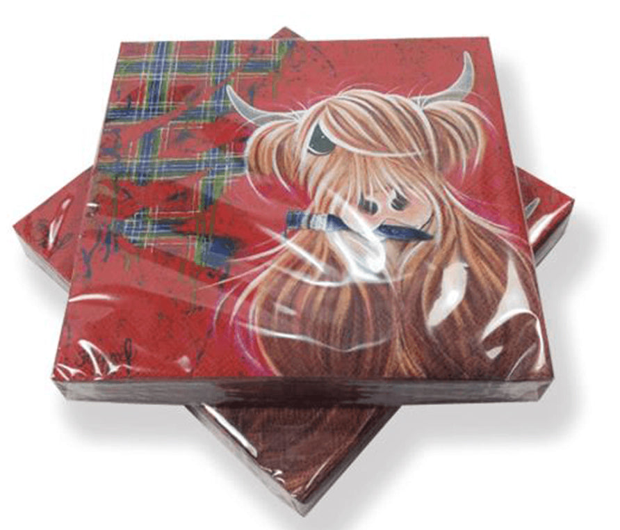 McCoo Tartan Paint Napkins