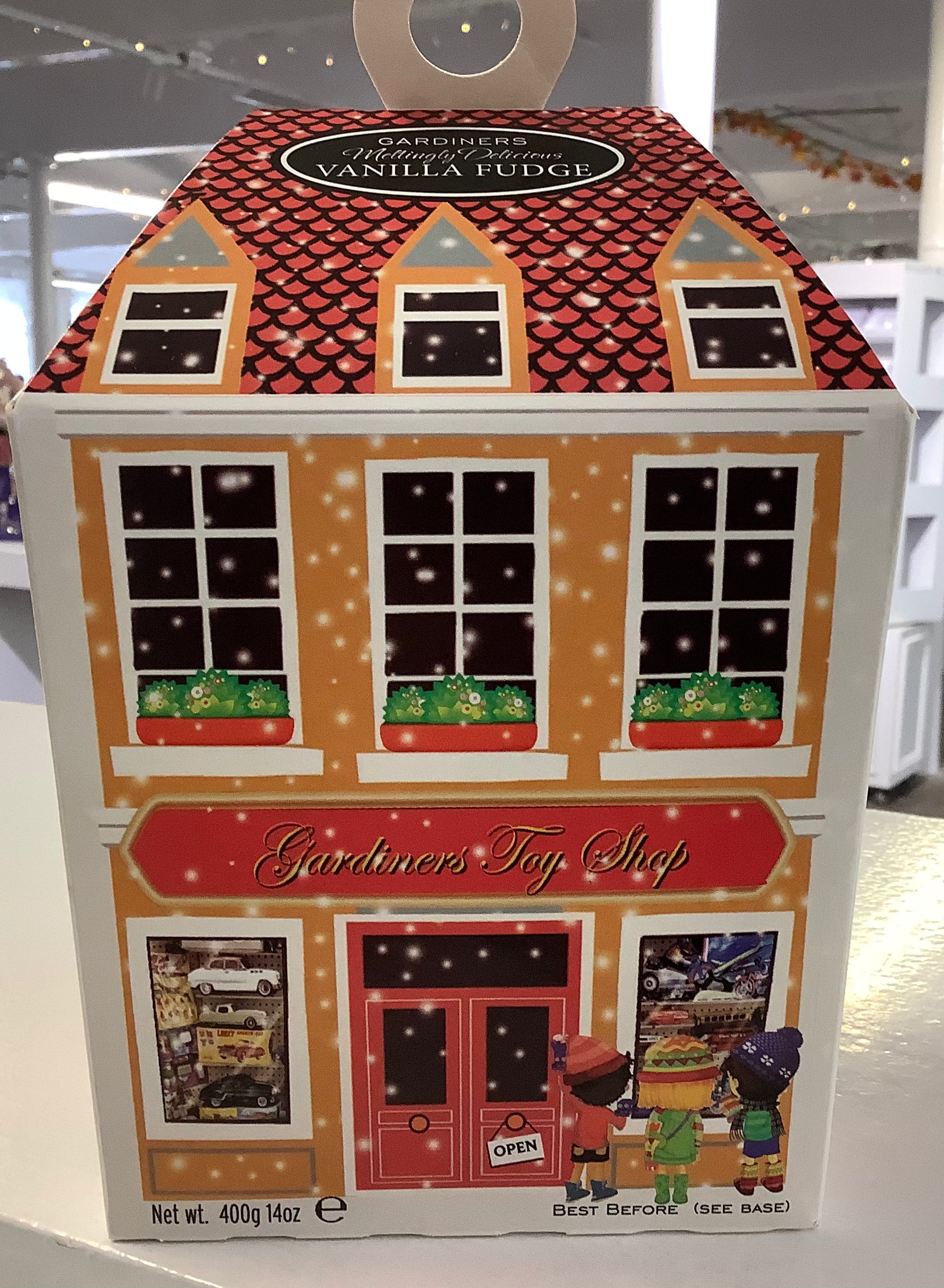 Gardiners Toy Shop Box Vanilla Fudge 400g
