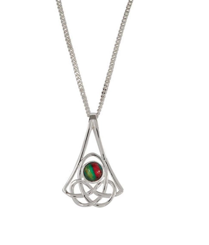 Heather Gems Siler Plated Celtic Pendant