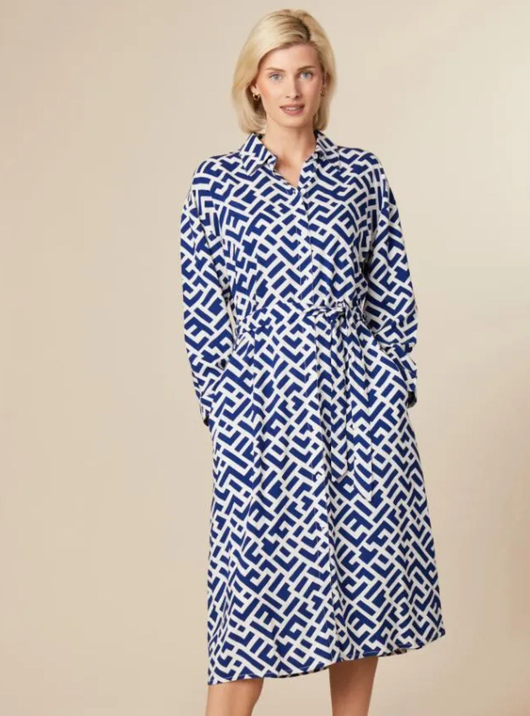 Shirt Dress With Pockets 29704-003