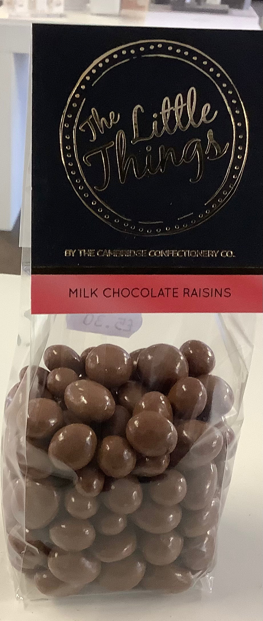 Milk Chocolate Covered Raisins 160g