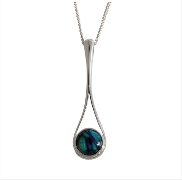 Heather Gems Braon Long Plated Pendant