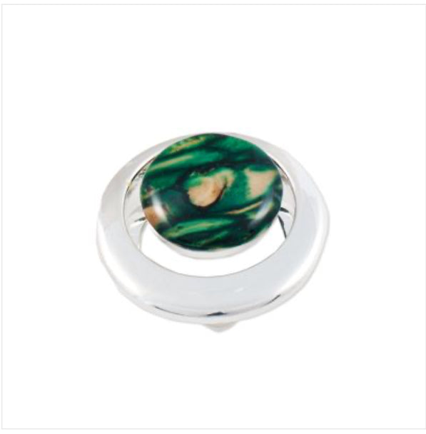 Heather Gems Plated Scarf Ring