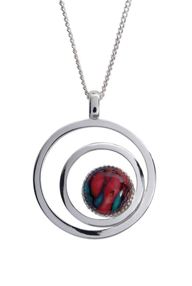 Heather Gems Plated Annag pendant