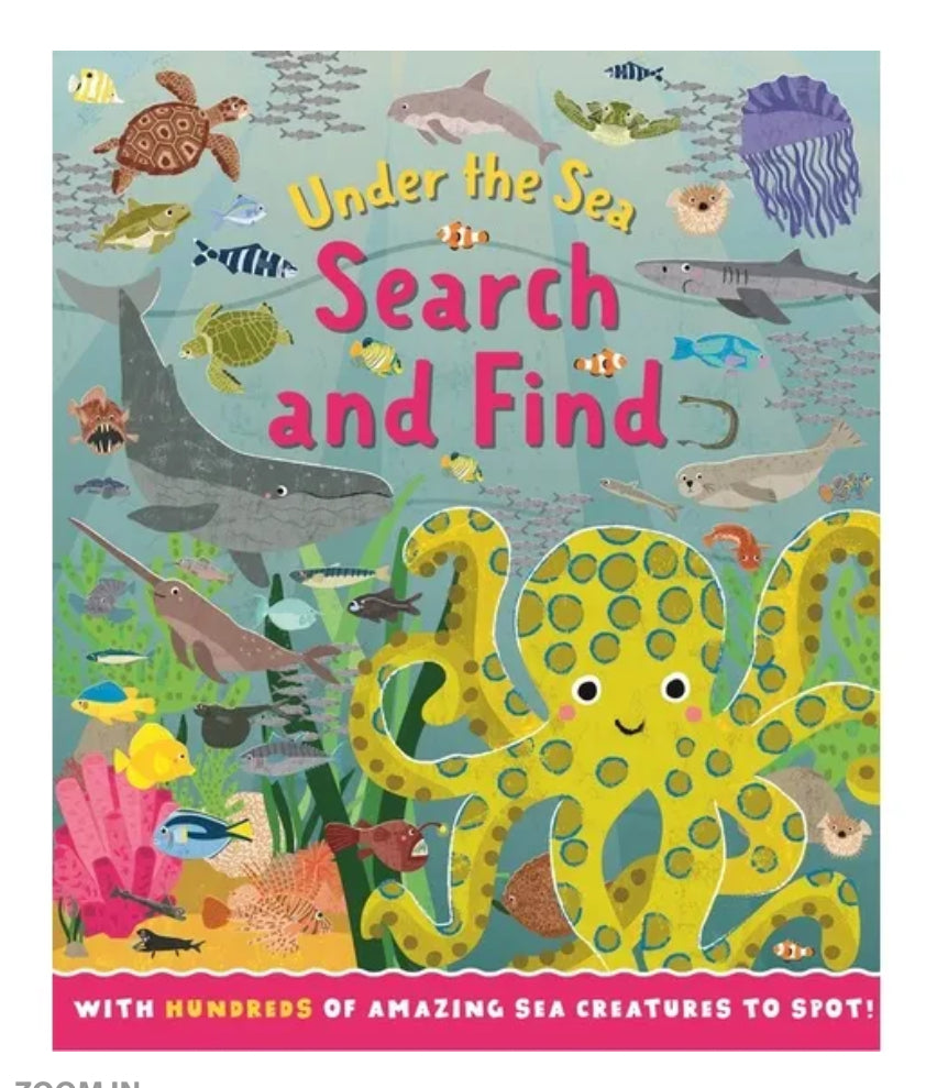 Book Under The Sea Search And Find