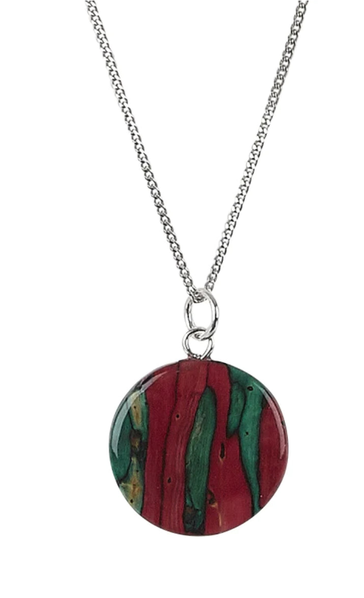 Heather Gems Circle Pendant