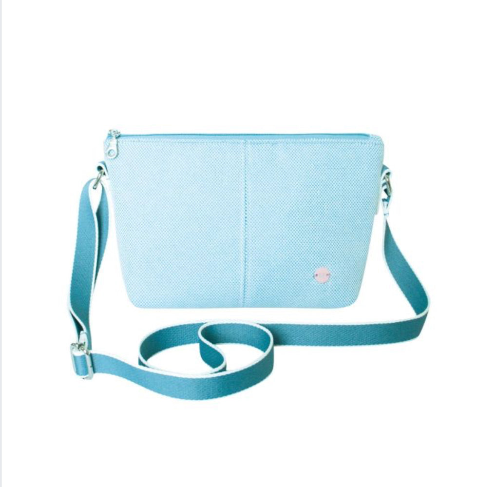 Spring Blue Willow Crossbody Bag