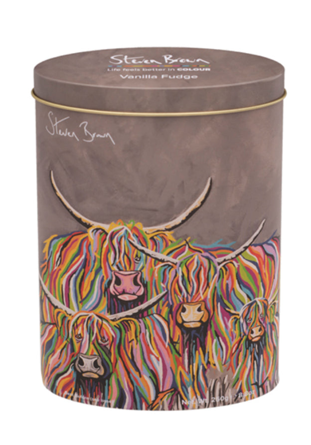 Steven Brown Ross & Clare McCoo Vanilla Fudge Tin 250g
