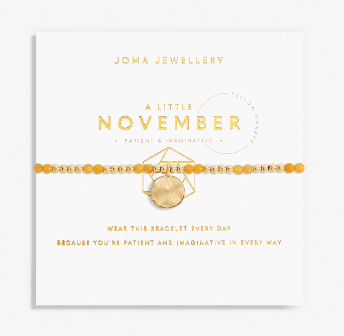 Joma November Bracelet