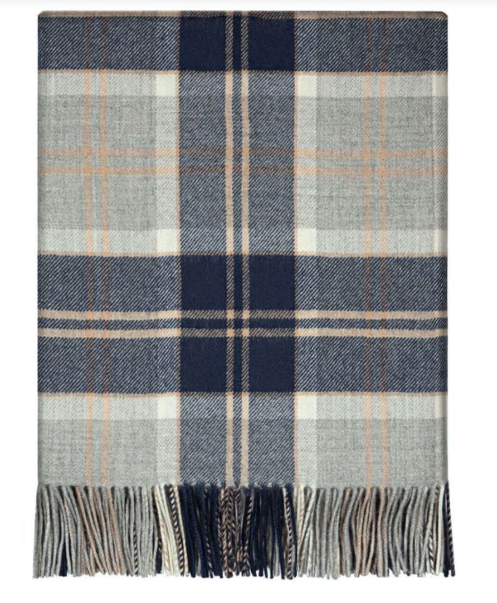 Lochcarron Borders Lambswool Blankets