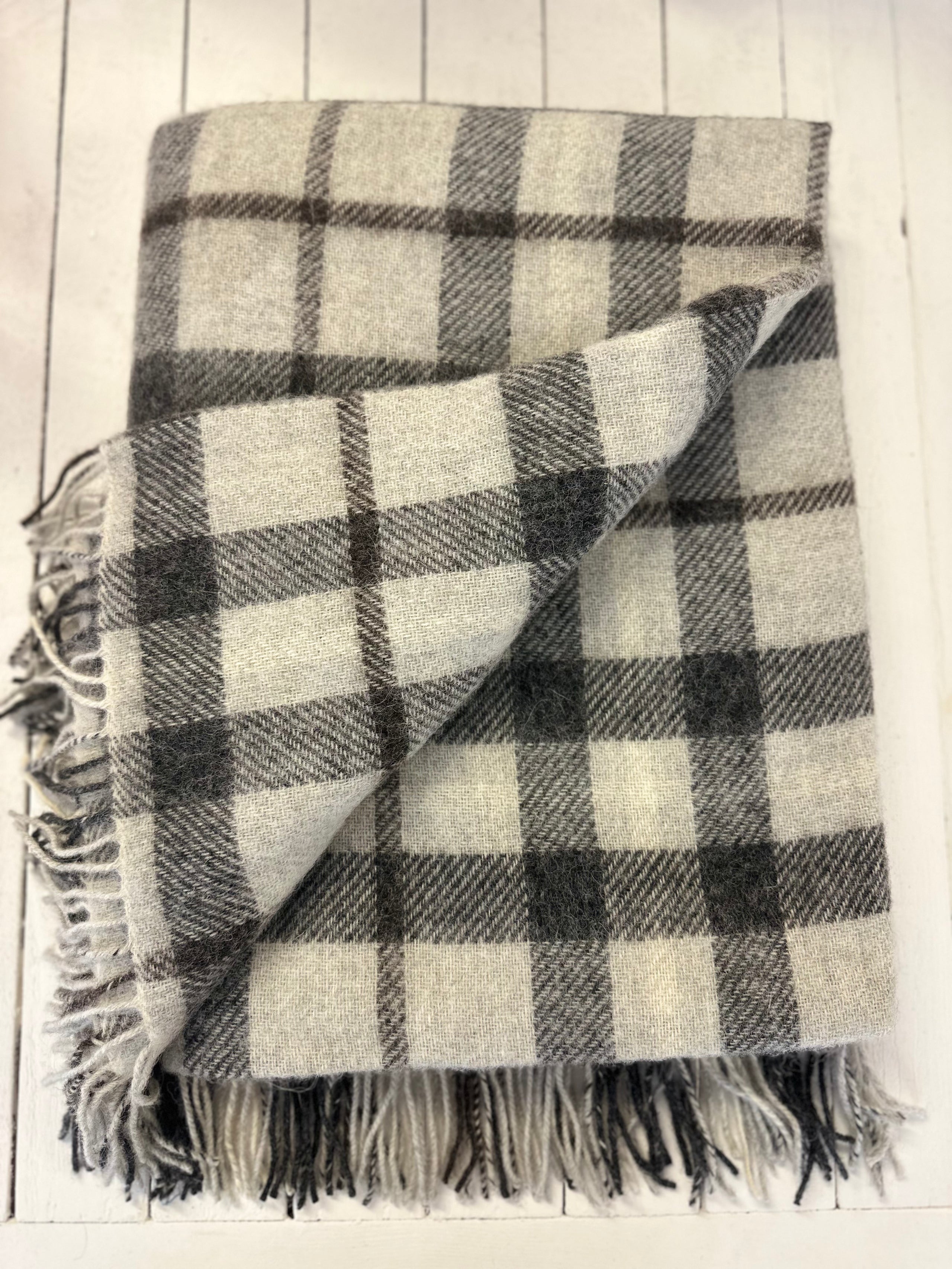 New Lanark Woollen Blankets.