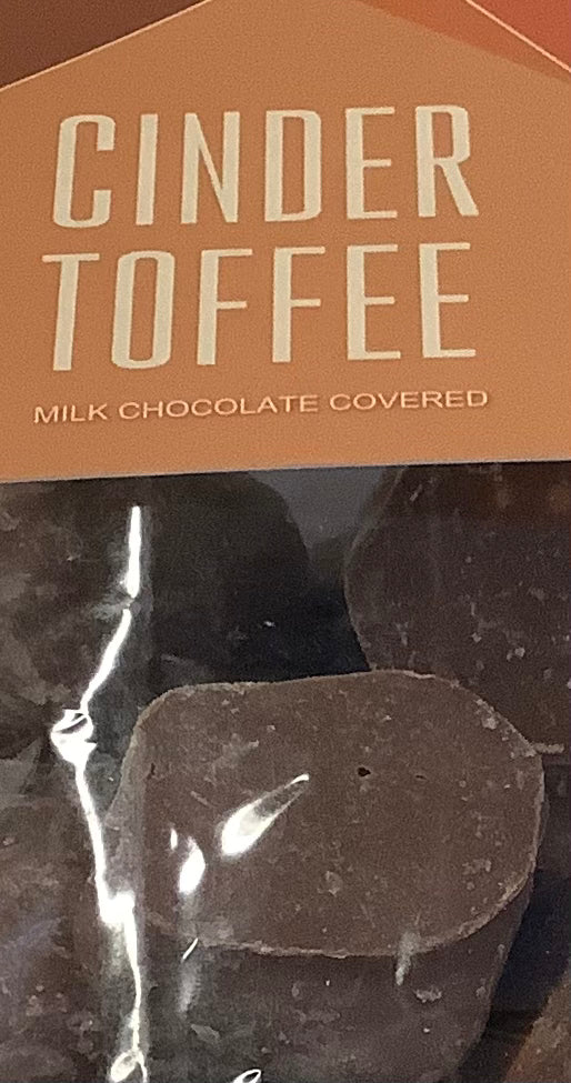 Milk Chocolate Covered Cinder Toffe