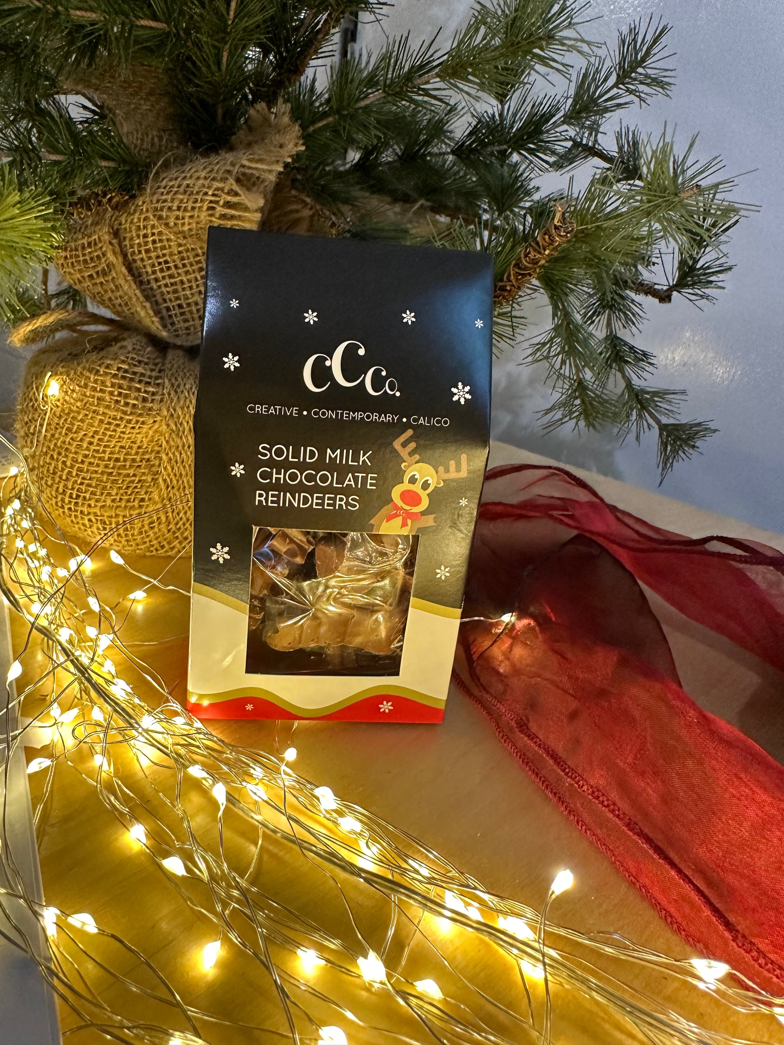 Solid Chocolate Reindeers