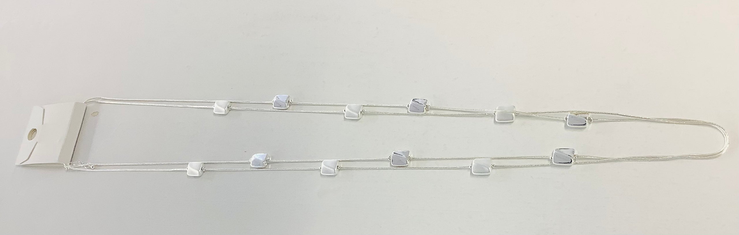 Silver Pendants with Long Chains 3 Designs