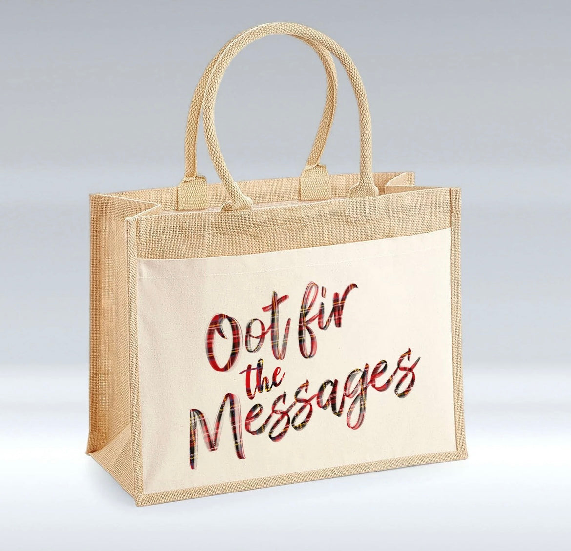 Scottish Banter Jute Bag