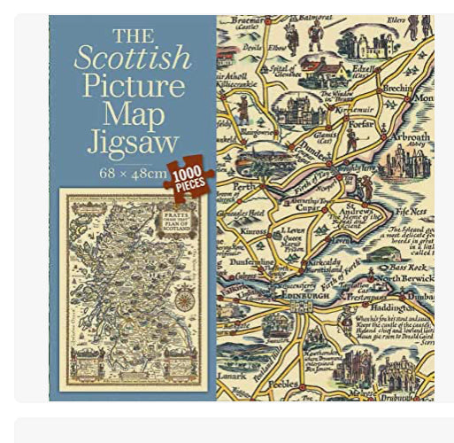 The Scottish Picture Map Jigsaw
