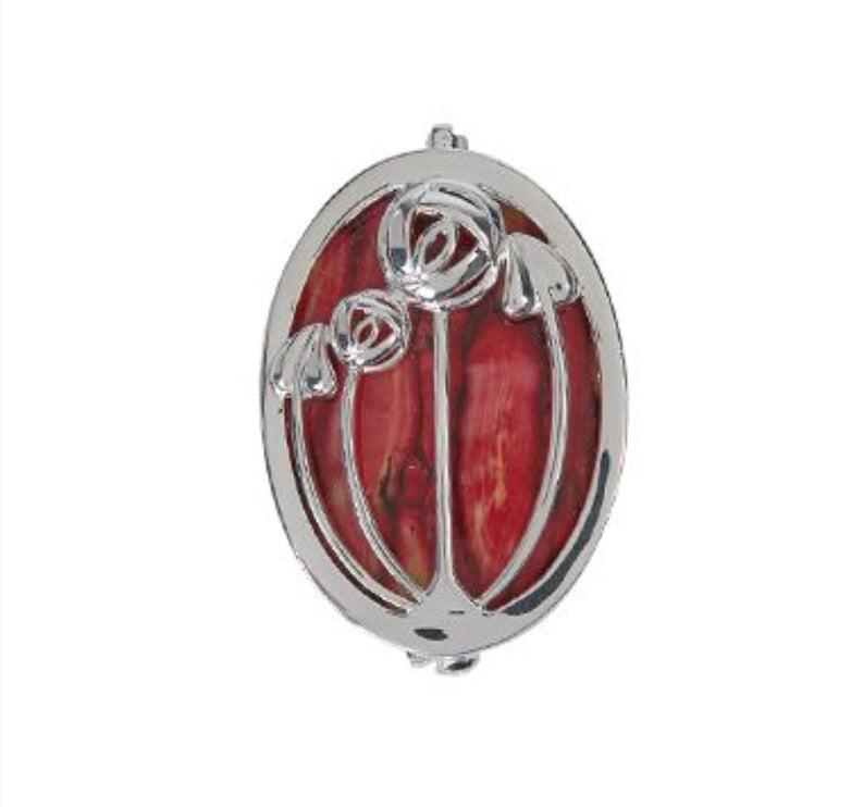 Heathergems Mackintosh Brooch HB75