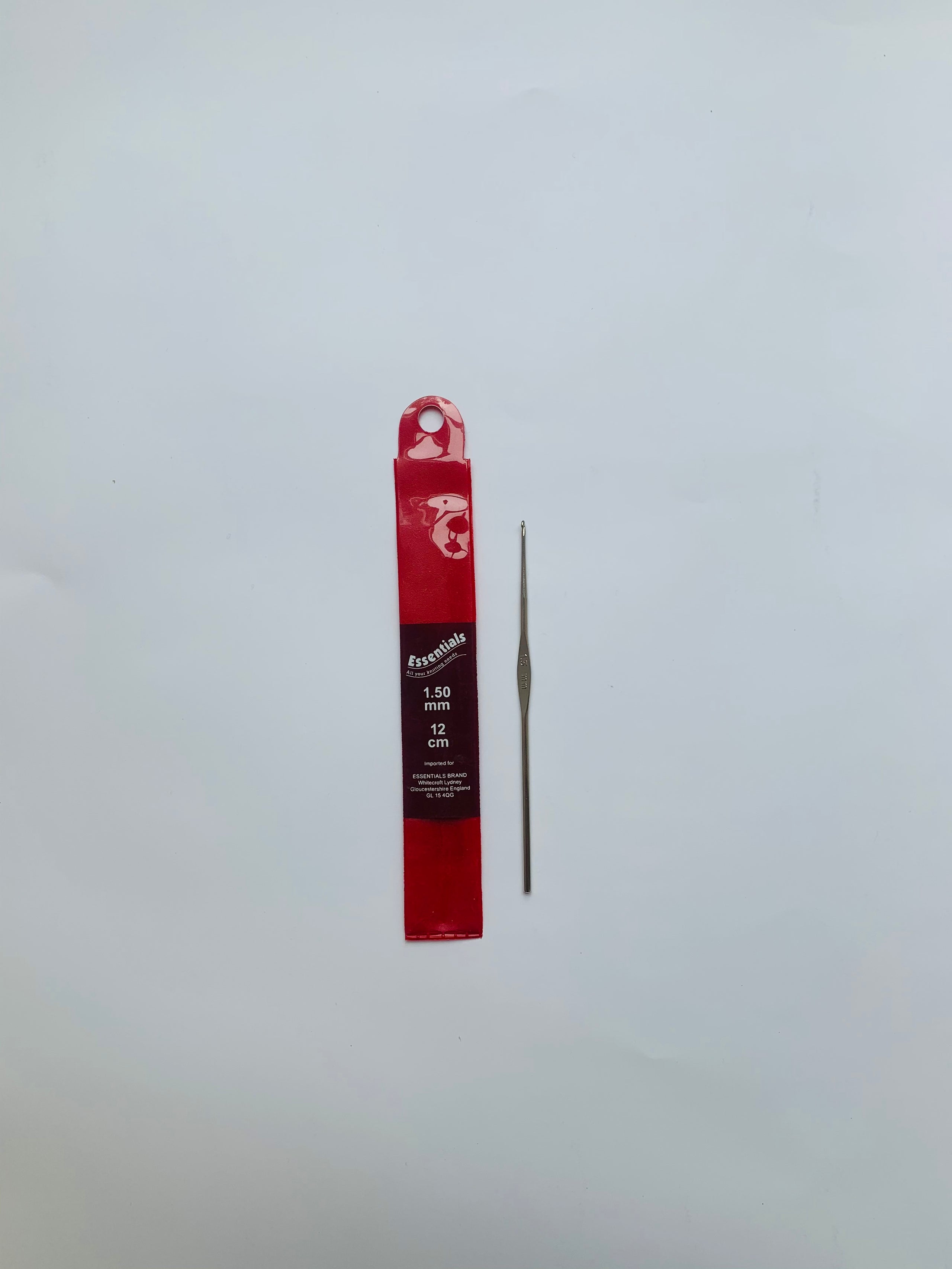 Steel Crochet Hook: 1.50mm