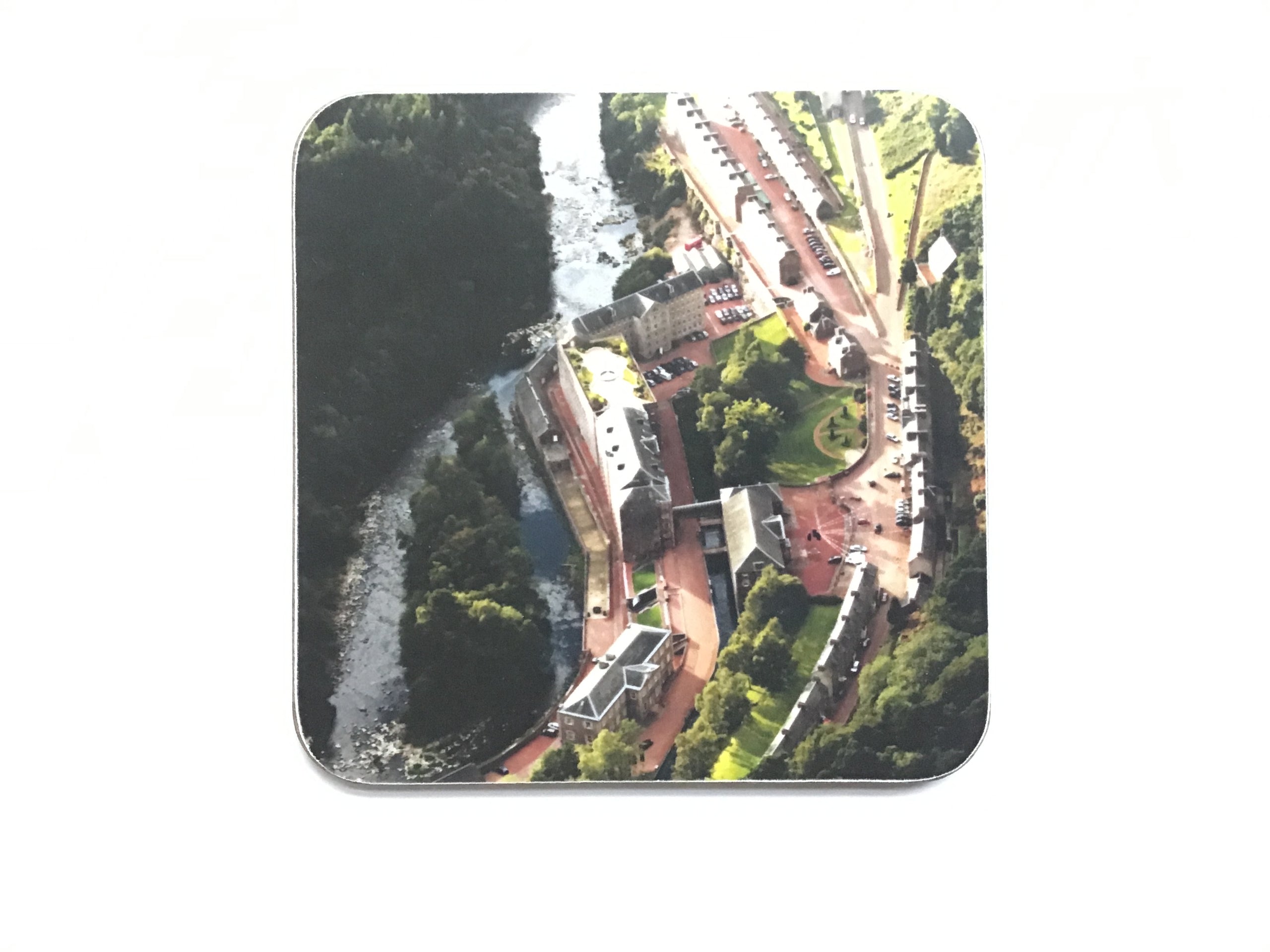 New Lanark Coaster - Aerial View