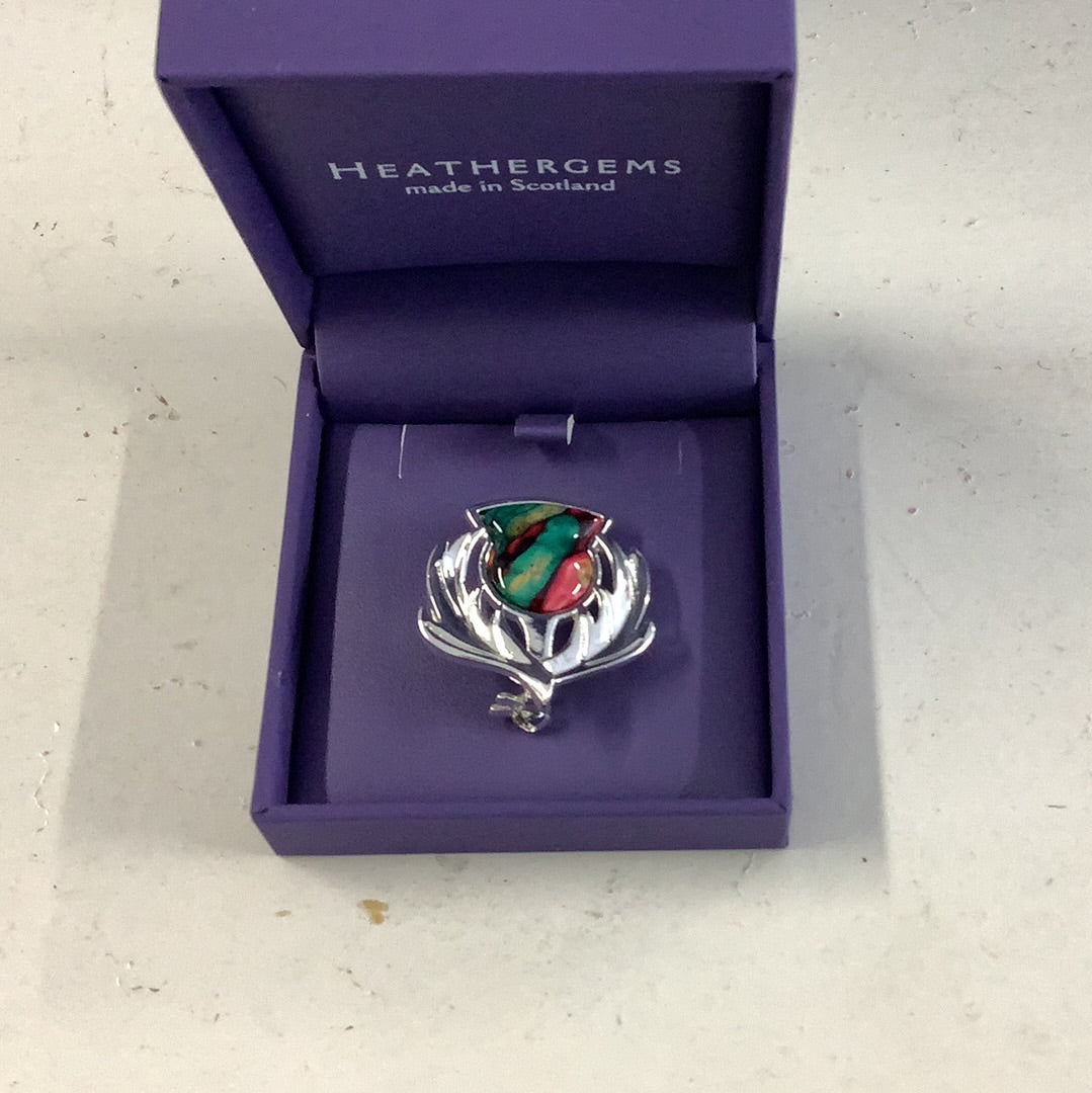 Thistle Brooch