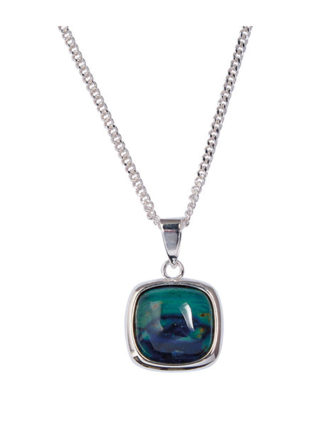 Heathergems Square Pendant Necklace HP56