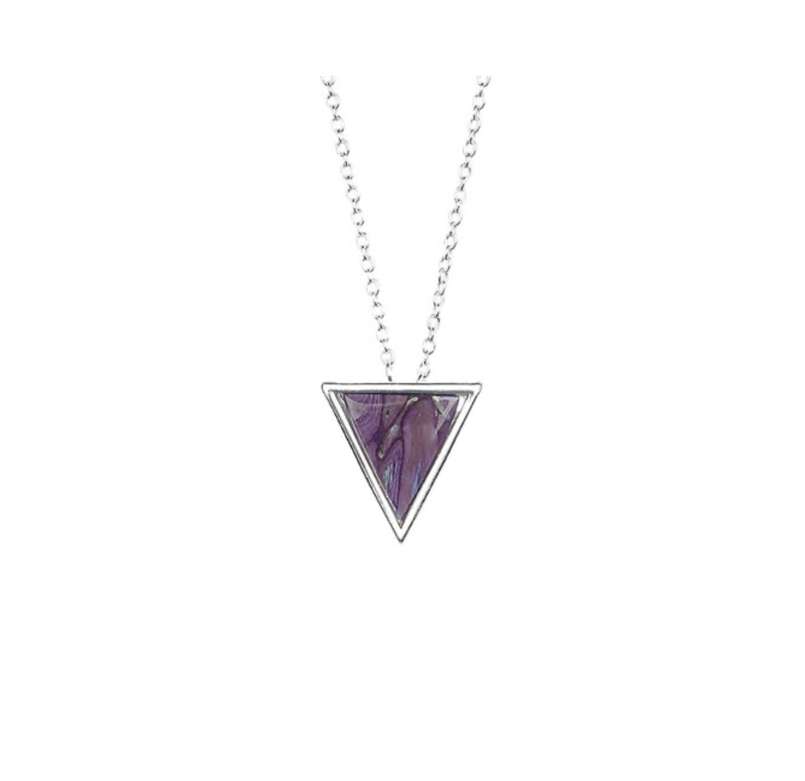 Heathergems Neuk Triangle Necklace SP436