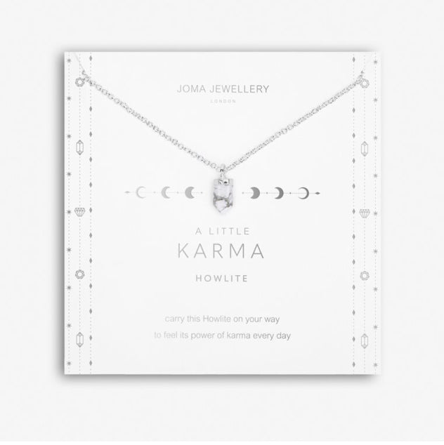 Joma A Little Karma Silver Necklace