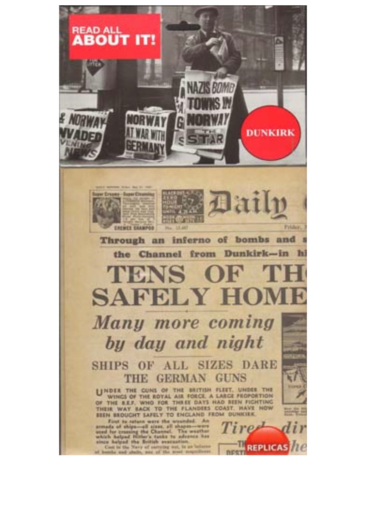 Replica Newspaper