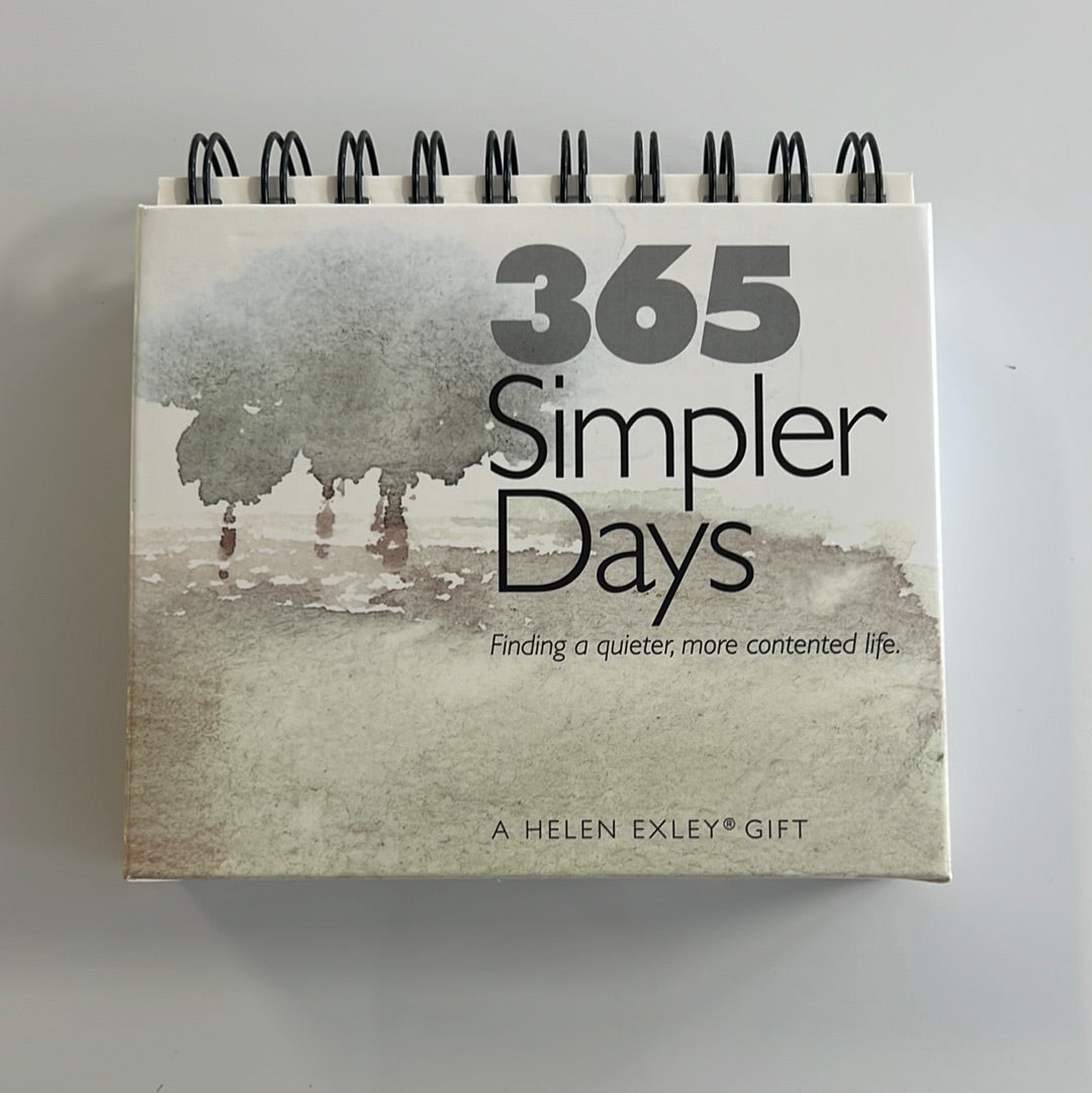 Book - 365 Simpler Days