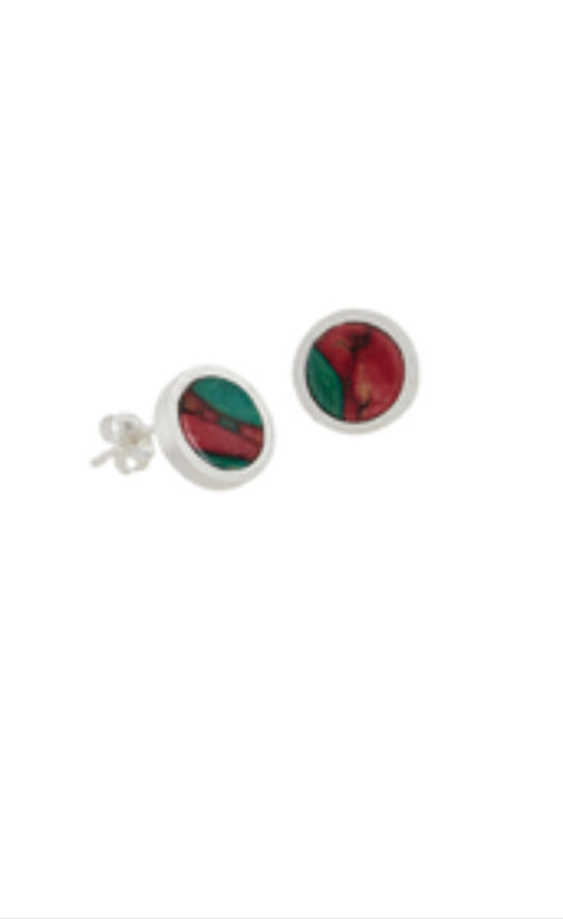 Heathergems Ness Satin Stud Earrings SE48