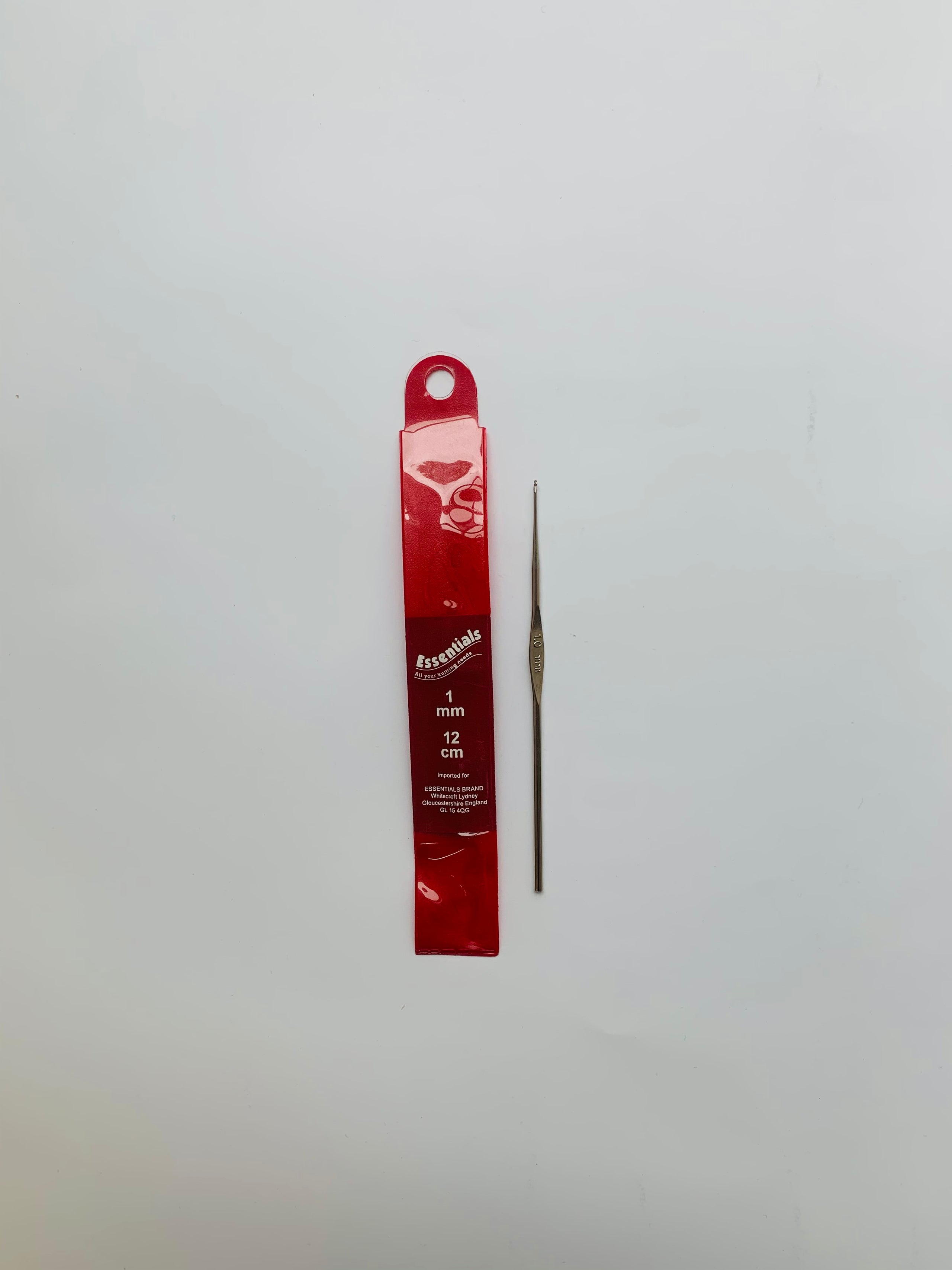 Steel Crochet Hook: 1.00mm