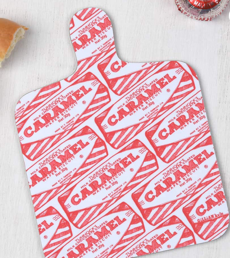 Tunnock’s Teacake Wrapper Chopping Board Mini