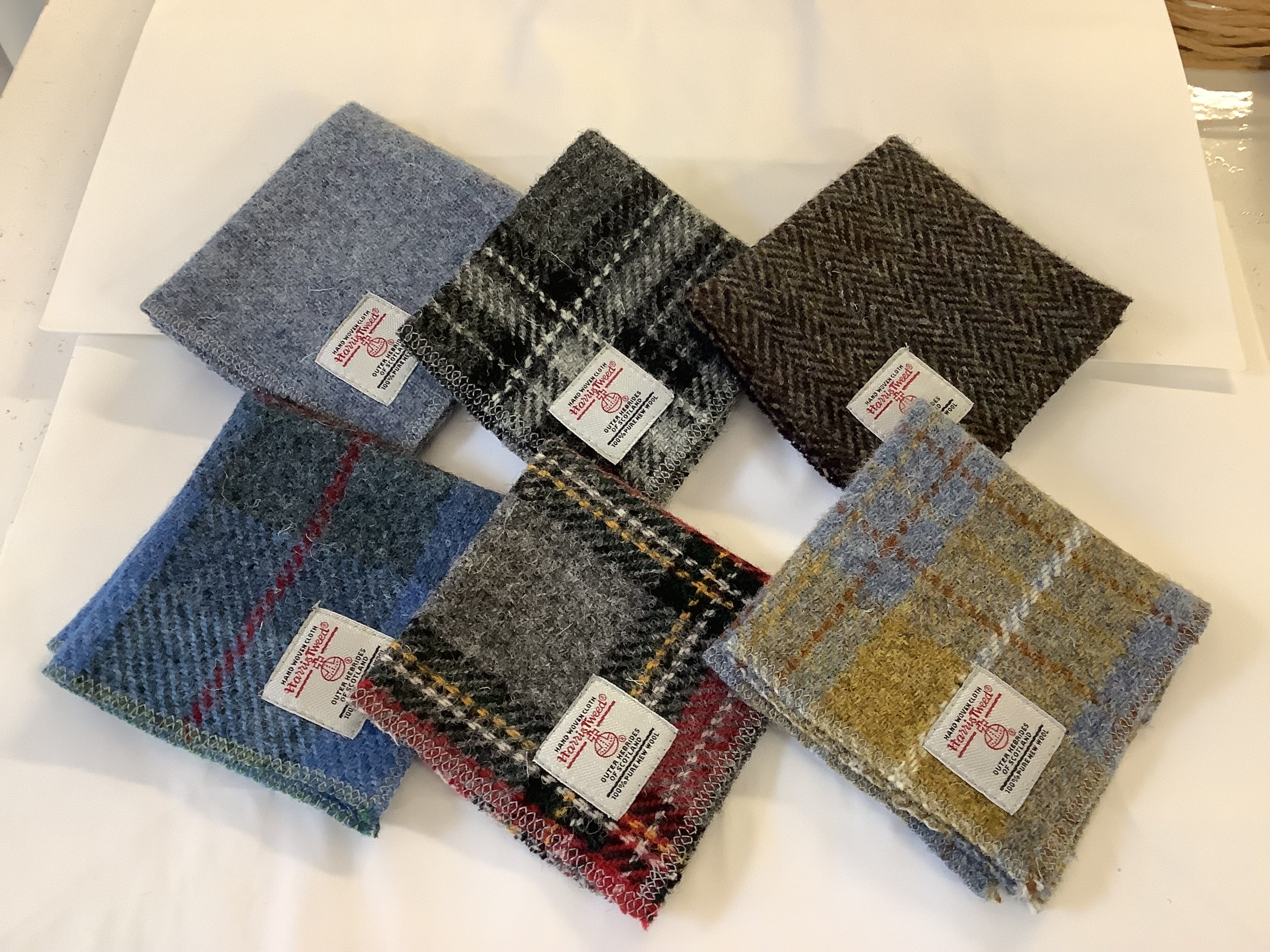 Harris Tweed Individual Pocket Square