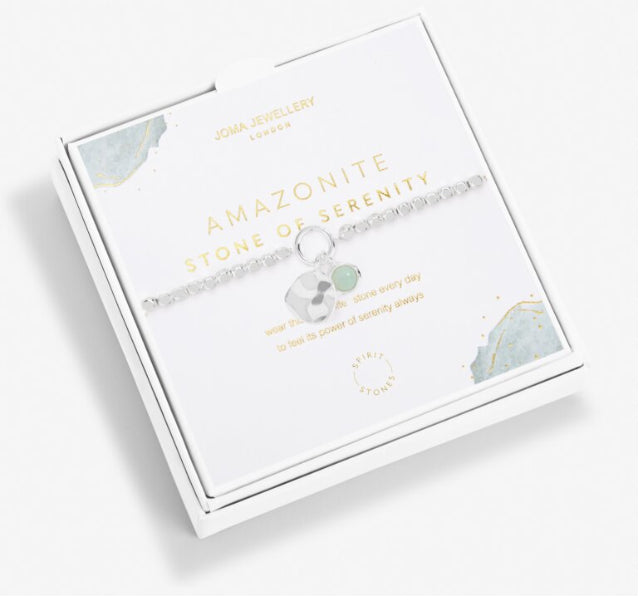 Joma Spirit Silver Bracelet Amazonite