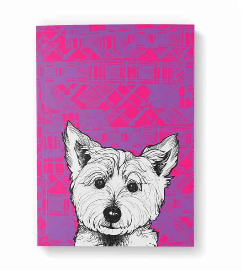 Tartan Westie A6/Notebook