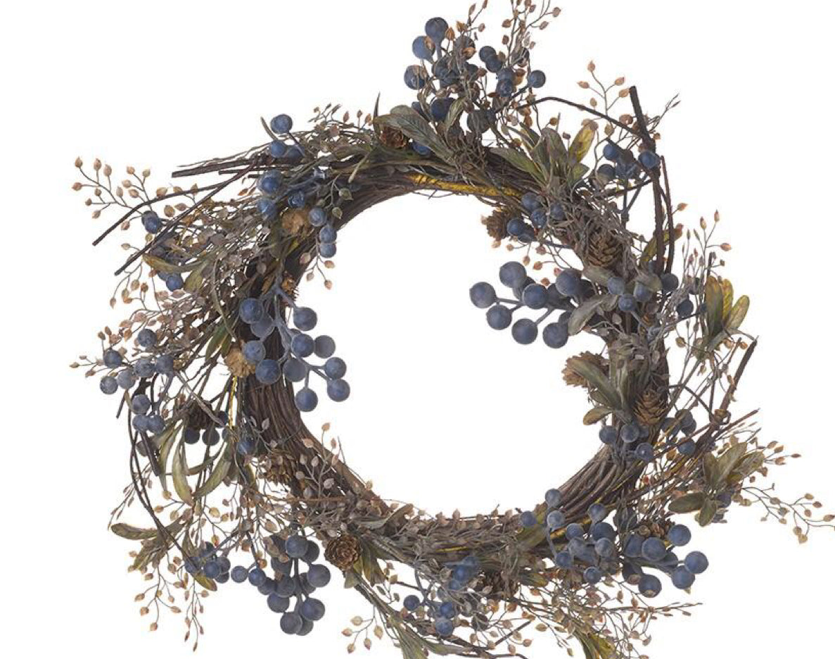 Blueberry Wreath
