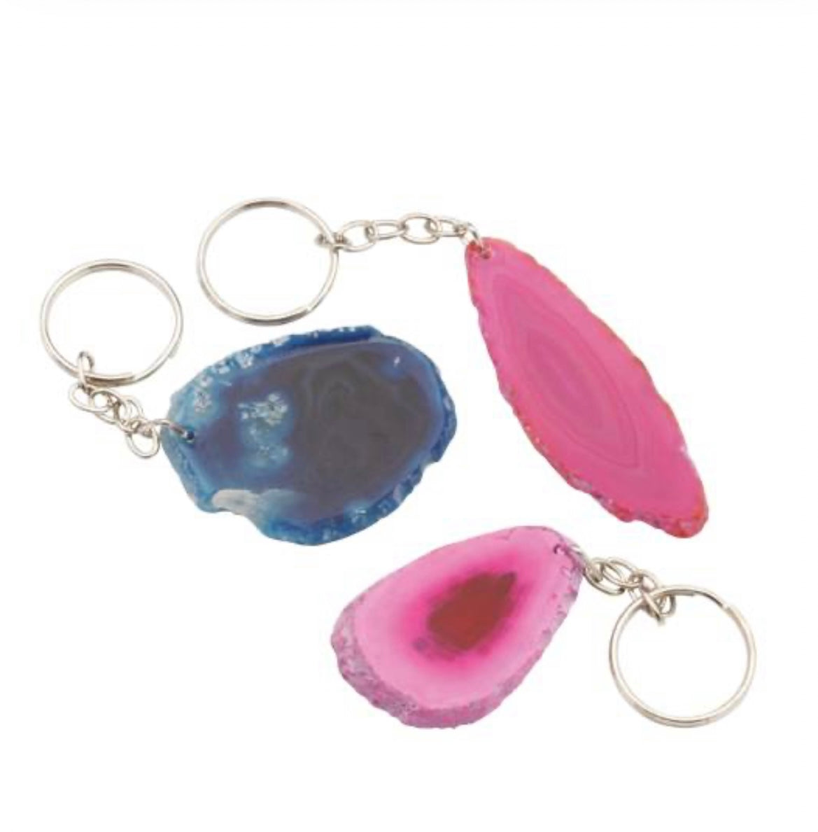 Natural Gemstone Keyring
