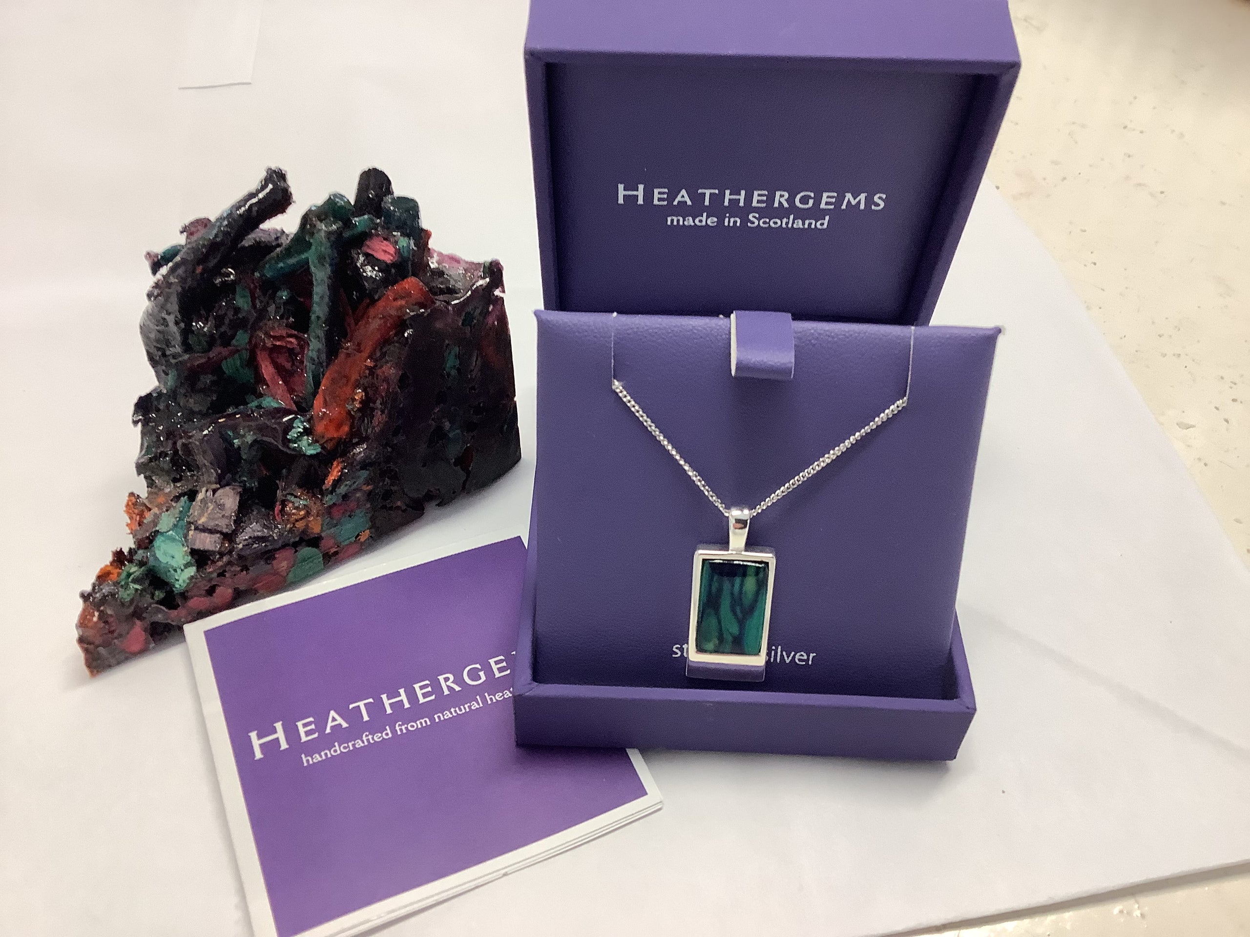 Heather Gems Silver Skye Pendant