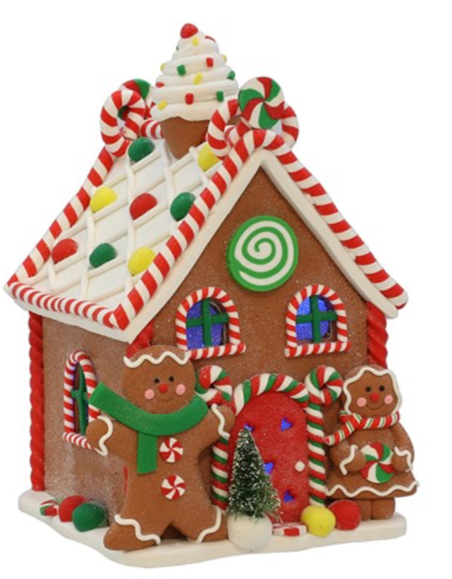 LED Christmas Gingerbread House